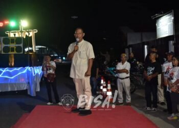Pawai Obor Paskah 2026 Meriah di Tanjung Selor, Bupati Syarwani Lepas Peserta