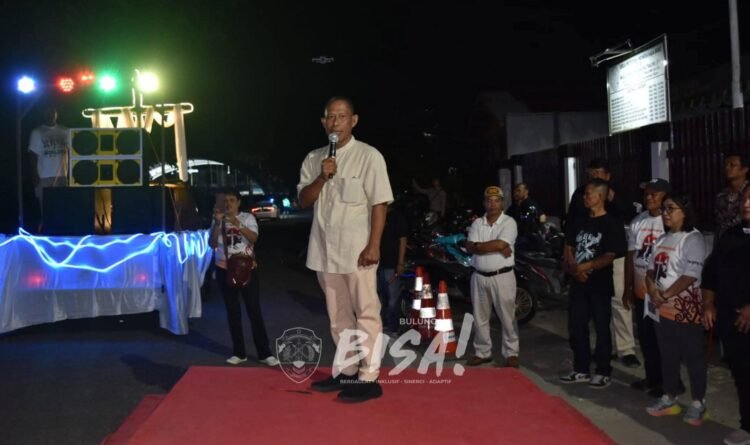 Pawai Obor Paskah 2026 Meriah di Tanjung Selor, Bupati Syarwani Lepas Peserta