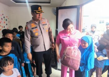 Bantuan Sosial Polres Tarakan Sasar Anak Binaan dan Masyarakat Pesisir