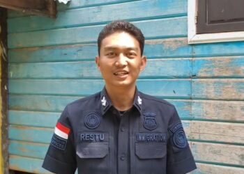 Pos Imigrasi Labang Catat Puluhan Pelintas Keluar-Masuk Indonesia-Malaysia