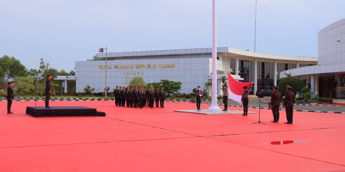 Peringatan Harlah Pancasila di Mapolda Kaltara Tekankan Ketahanan Ideologi Bangsa
