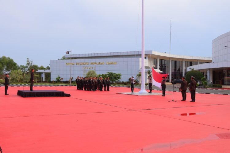 Peringatan Harlah Pancasila di Mapolda Kaltara Tekankan Ketahanan Ideologi Bangsa