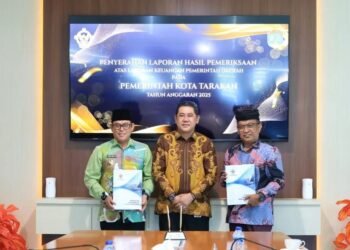 Pemkot Tarakan Kembali Raih Opini WTP atas Laporan Keuangan 2025