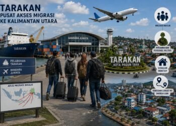 Pertumbuhan Penduduk Tarakan Dipengaruhi Migrasi Masuk, Jawa Timur dan NTT Mendominasi