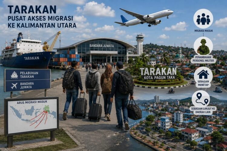 Pertumbuhan Penduduk Tarakan Dipengaruhi Migrasi Masuk, Jawa Timur dan NTT Mendominasi