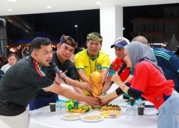 Pemprov dan TVRI Gelar Nobar Gratis, Gubernur Ajak Warga Nikmati Piala Dunia
