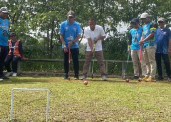 Jelang Porprov, Atlet Gateball Kaltara Adu Kemampuan di Tanjung Selor      