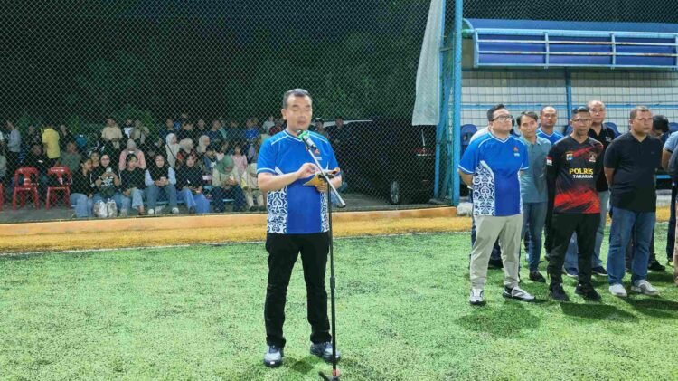 Polres Tarakan Satukan Personel dalam Turnamen Minisoccer Kapolres Cup