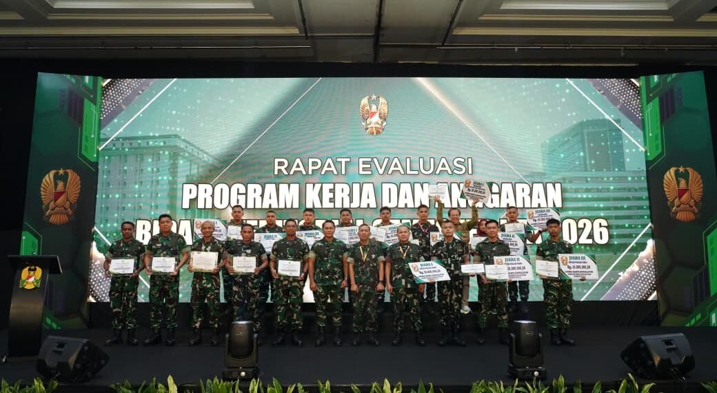 Kodam VI/Mulawarman Dominasi Penghargaan LKJ TNI AD 2026