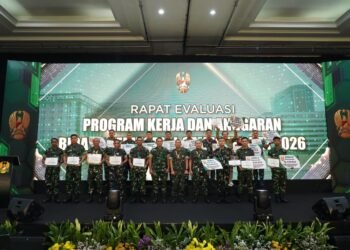 Kodam VI/Mulawarman Dominasi Penghargaan LKJ TNI AD 2026