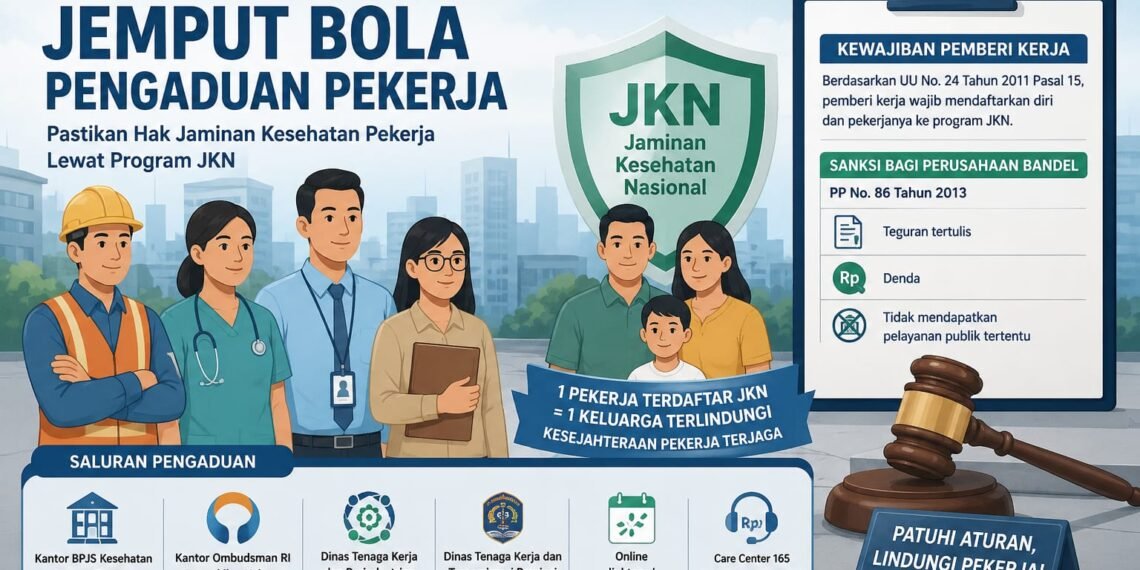 BPJS Kesehatan Gandeng Ombudsman dan Disnakertrans Awasi Perusahaan Bandel di Tarakan