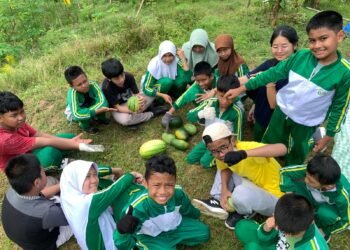 70 Persen Aktivitas Belajar Bersama Alam, Ini Konsep Sekolah Alam Binari Tarakan