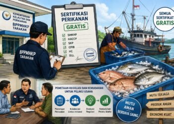 Balai Mutu KKP Tarakan Pastikan Sertifikasi Gratis, Regulasi dan Kemudahan Pelaku Usaha Akan Dipetakan