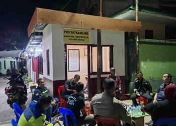 Pos Kamling Dihidupkan Kembali, Kapolres Tarakan Turun ke Lapangan