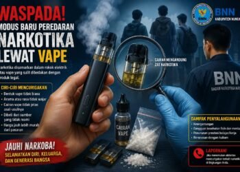 BNN Nunukan Ingatkan Bahaya Modus Baru Narkotika Lewat Vape