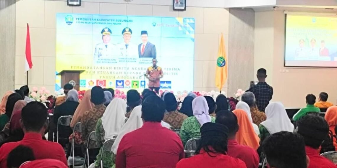 Parpol di Bulungan Terima Bantuan Rp693 Juta, Diminta Perkuat Pendidikan Politik