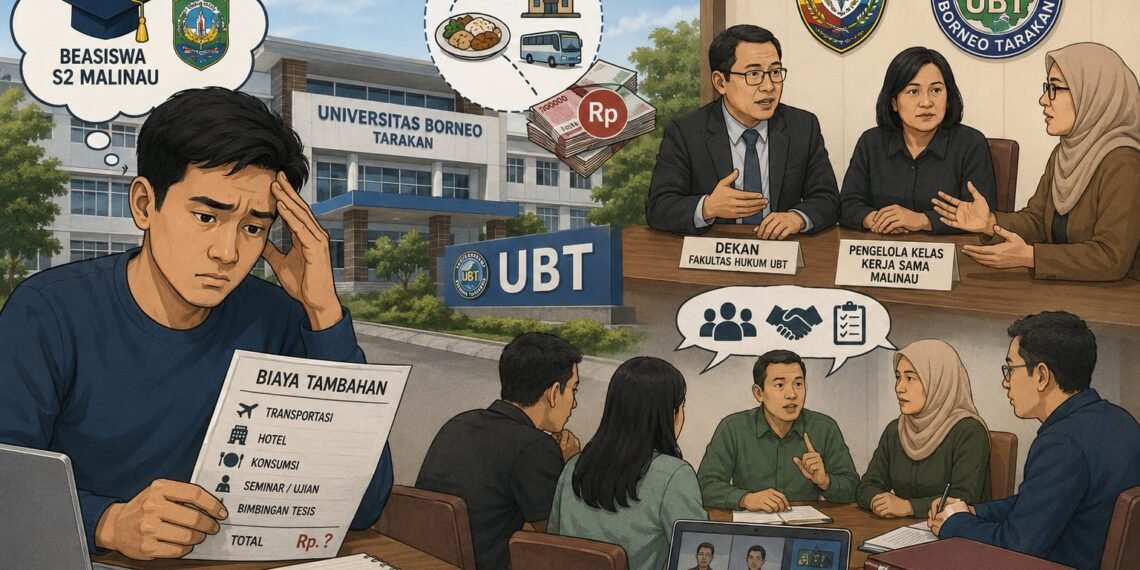 Mahasiswa S2 Beasiswa Malinau Keluhkan Biaya Tambahan Perkuliahan
