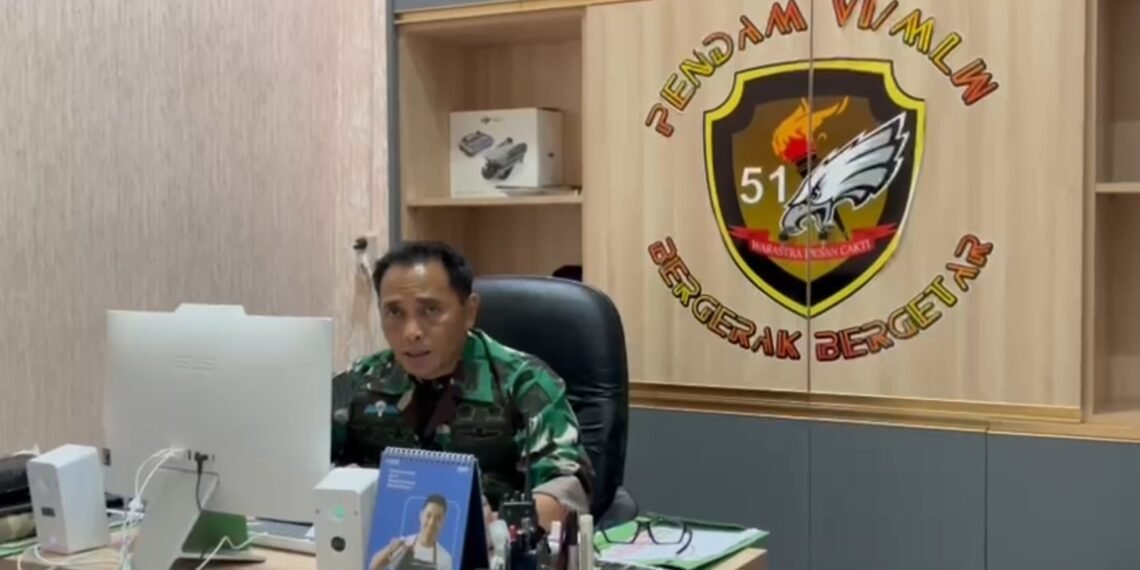 Peserta SPPI di Rindam VI/Mulawarman Meninggal Dunia Saat Pendidikan, Kodam Sampaikan Keterangan Awal