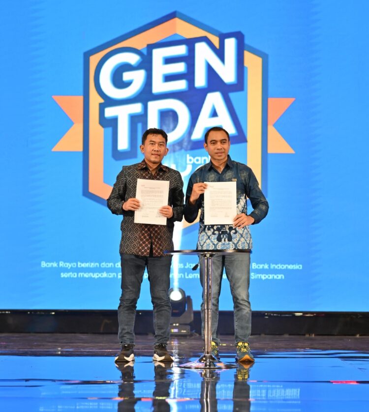 Bank Raya Bersama Komunitas Tangan Diatas (TDA) Percepat Transformasi dan Pertumbuhan UMKM Lewat GEN TDA Raya   