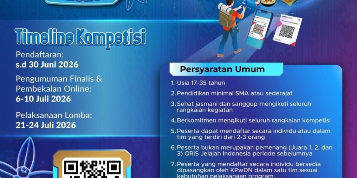 Sisa 3 Hari Lagi, Pendaftaran QRIS Jelajah Indonesia Kuliner 2026 Kaltara Segera Ditutup