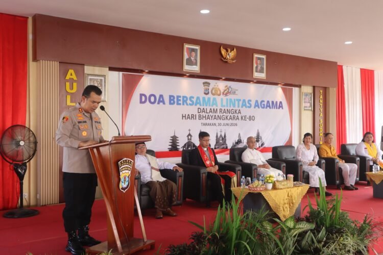 Polres Tarakan Satukan Tokoh Agama dalam Doa Bersama