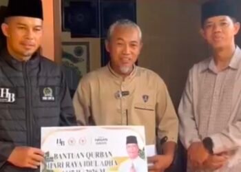 Momentum Idul Adha, Hasan Basri Salurkan Hewan Kurban ke Tarakan, Malinau dan KTT