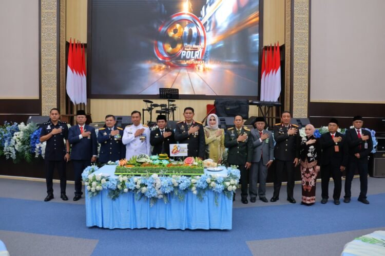 Peringati HUT Bhayangkara ke-80, Polda Kaltara Gelar Syukuran dan Perkuat Sinergitas Sinergi Bersama Forkopimda