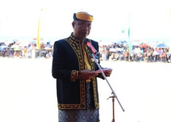 Saat Padaw Tuju Dulung Berlayar, Semangat Budaya Kaltara Ikut Mengarungi Laut