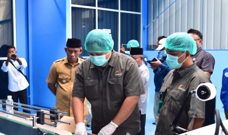 AMDK Kayanku Diluncurkan, OPD Bulungan Diminta Gunakan Produk Lokal