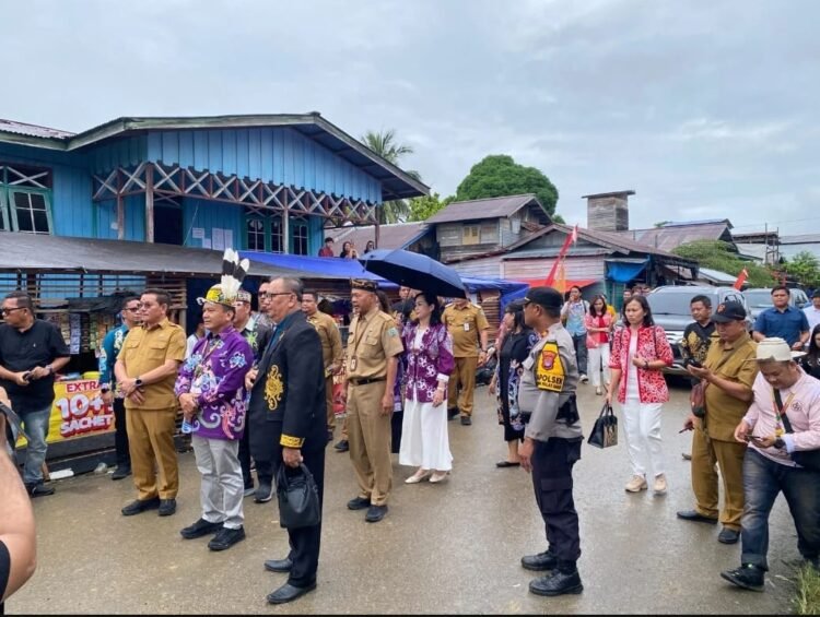Pengamanan Polri Jaga Kelancaran Konferensi GKII Kayan Hilir di Long Beluah