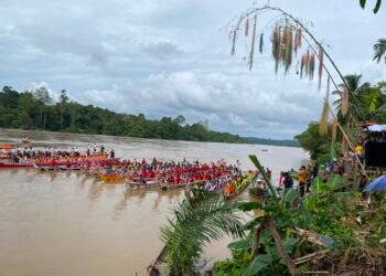Lomba Perahu Dayung Konferensi GKII Kayan Hilir Berlangsung Aman, Polisi Pastikan Pengamanan Maksimal