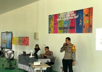 Polsek Bunyu Edukasi Pelajar SMKN 1 Bunyu Cegah Perundungan Anak