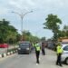 Polresta Bulungan Atur Arus Lalu Lintas di SPBU Sengkawit Saat Jam Sibuk