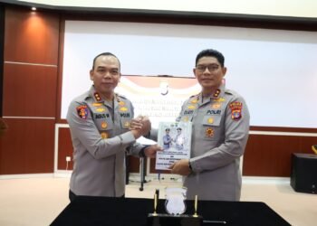 Kapolda Kaltara Terima Laporan Kesatuan dan Memori Serah Terima Jabatan, Tonggak Awal Kepemimpinan Baru