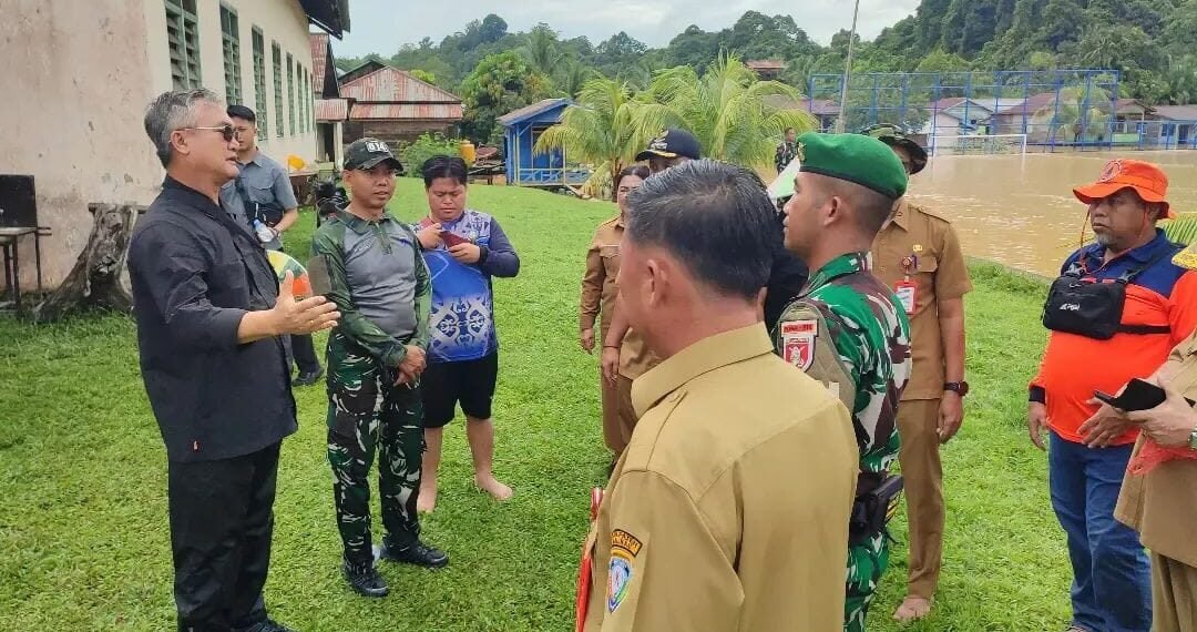 Curah Hujan Tinggi Picu Sungai Malinau Meluap, Warga Diminta Waspada
