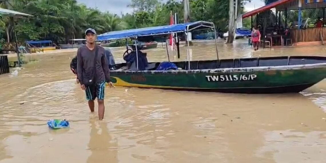 Banjir Besar Kepung Sebatik Tengah, Rumah Warga Ikut Terendam