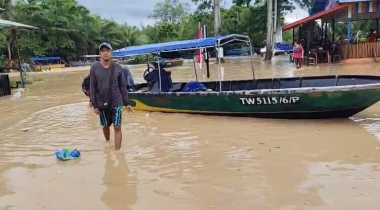 Banjir Besar Kepung Sebatik Tengah, Rumah Warga Ikut Terendam