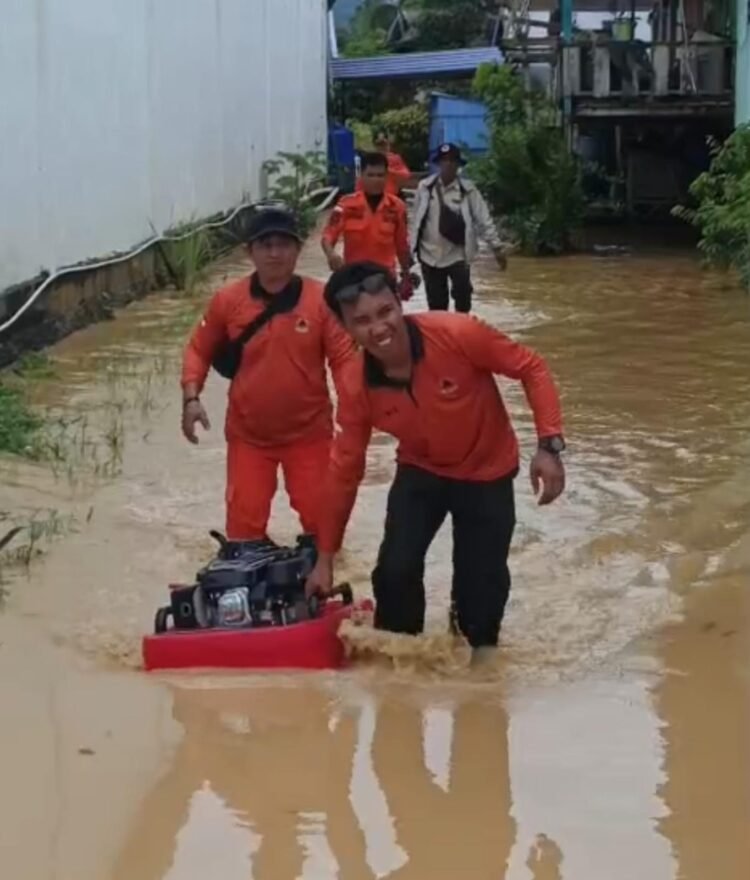 Tiga Desa di Sebatik Barat Dilanda Banjir, BPBD Terus Lakukan Pemantauan