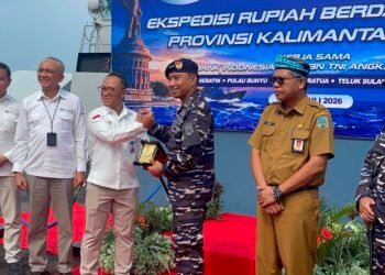 KRI Ajak-653 Kembali Dukung Ekspedisi Rupiah Berdaulat ke Lima Pulau