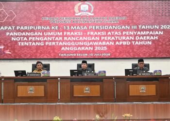 DPRD Kaltara Mulai Bahas Pertanggungjawaban Pelaksanaan APBD 2025