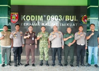 Kapolresta, Dandim, dan Kajari Perkuat Sinergi Jaga Stabilitas Bulungan