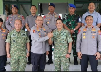 Kapolda Kaltara dan Danrem 092/Maharajalila Perkuat Sinergitas TNI-Polri Demi Kondusivitas Kalimantan Utara