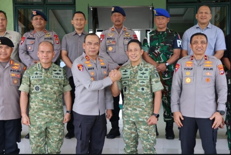 Kapolda Kaltara dan Danrem 092/Maharajalila Perkuat Sinergitas TNI-Polri Demi Kondusivitas Kalimantan Utara