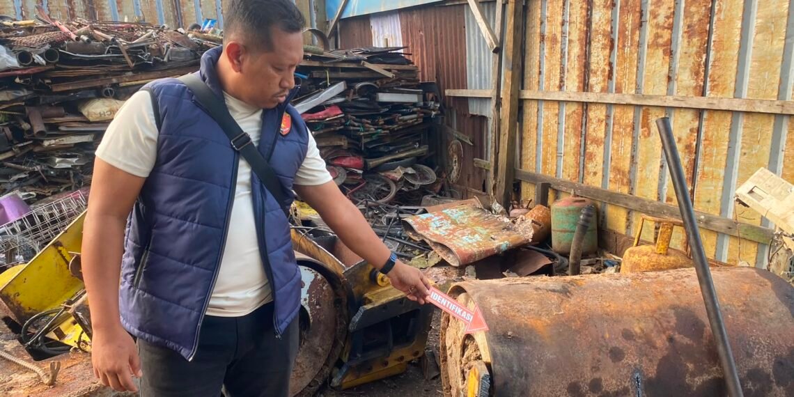 Alat Berat Hilang, Polisi Ringkus Pelaku Saat Jejak Mengarah ke Pengepul Besi