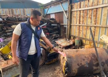 Alat Berat Hilang, Polisi Ringkus Pelaku Saat Jejak Mengarah ke Pengepul Besi