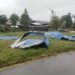 Rumah, Gereja dan Pos Pamtas Terdampak Angin Kencang di Long Bawan