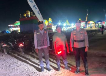 Polsek Tanjung Palas Utara Kawal Pelaksanaan STQ XXI Tingkat Kecamatan