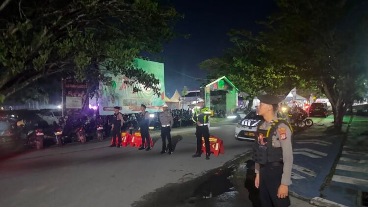 Polresta Bulungan Perketat Pengamanan Festival Rakyat, Arus Lalu Lintas Tetap Lancar