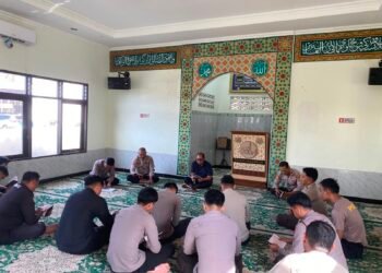 Binrohtal Rutin Perkuat Integritas Personel, Polresta Bulungan Tanamkan Nilai Spiritual dalam Tugas