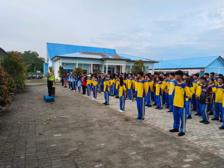 Satlantas Polresta Bulungan Tanamkan Budaya Tertib Lalu Lintas Sejak Bangku Sekolah